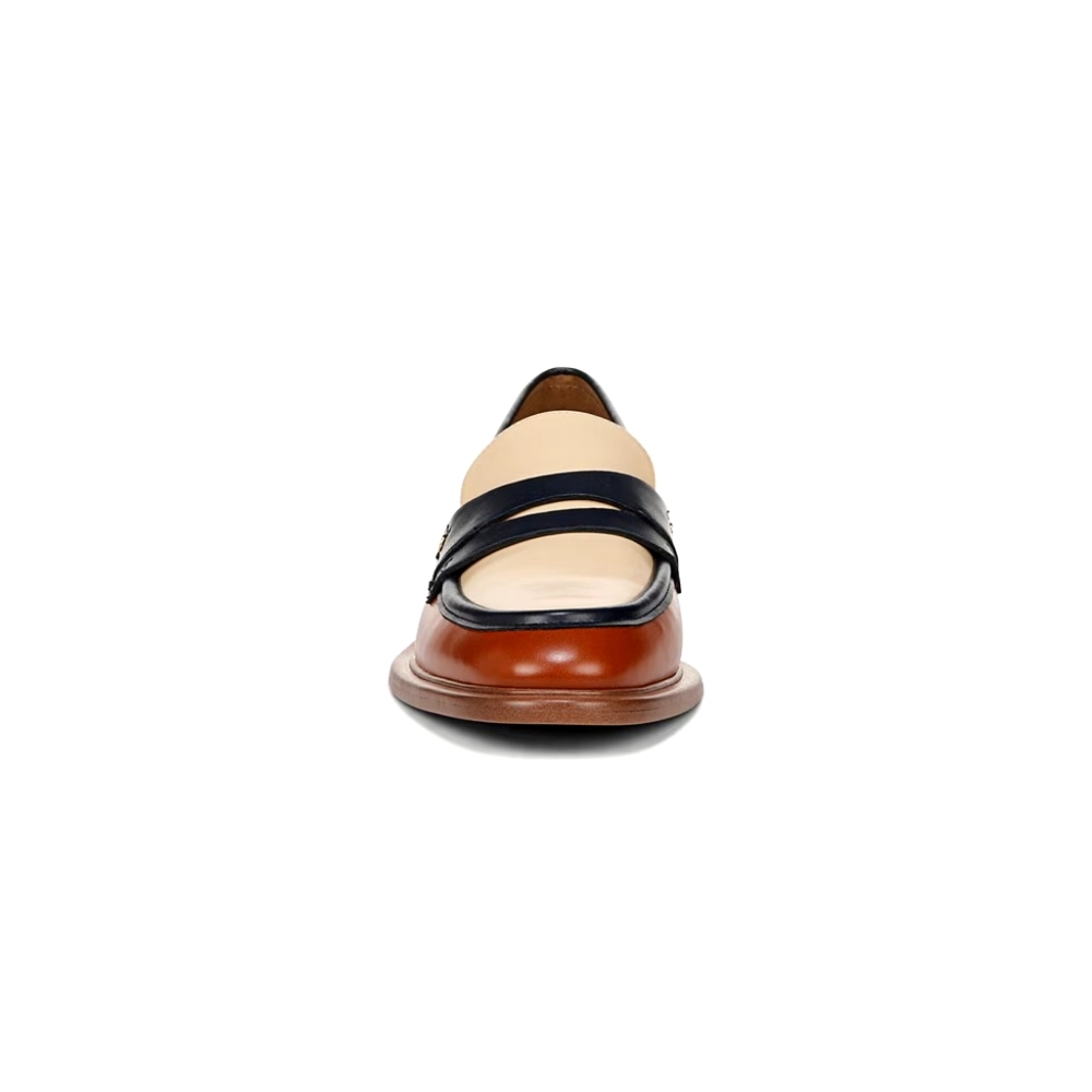 NIB Edith 2 Penny Loafer Size 9.5W in Biscuit Brown Faux Leather by Franco Sarto - Picture 12 of 13